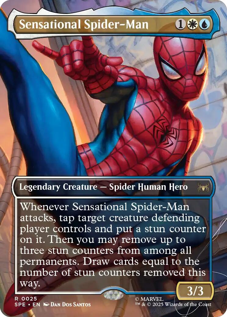 Sensational Spider-Man (Borderless) | Local Legends