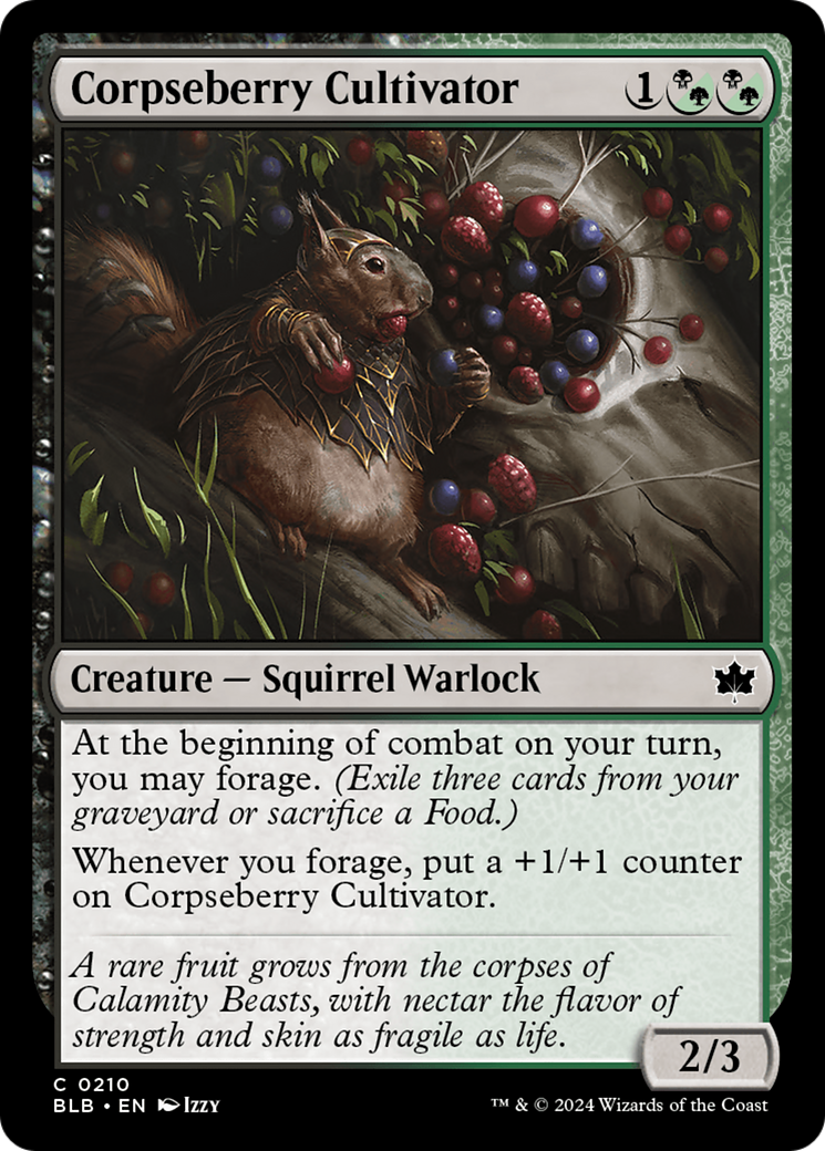 Corpseberry Cultivator [Bloomburrow] | Golgari Games