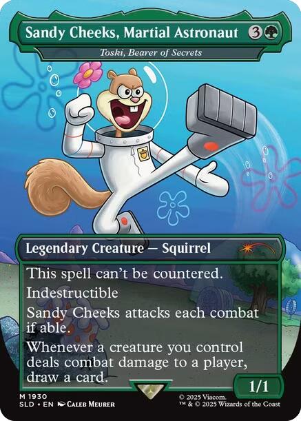 Sandy Cheeks, Martial Astronaut - Toski, Bearer of Secrets [Secret Lair Drop Series] | Local Legends