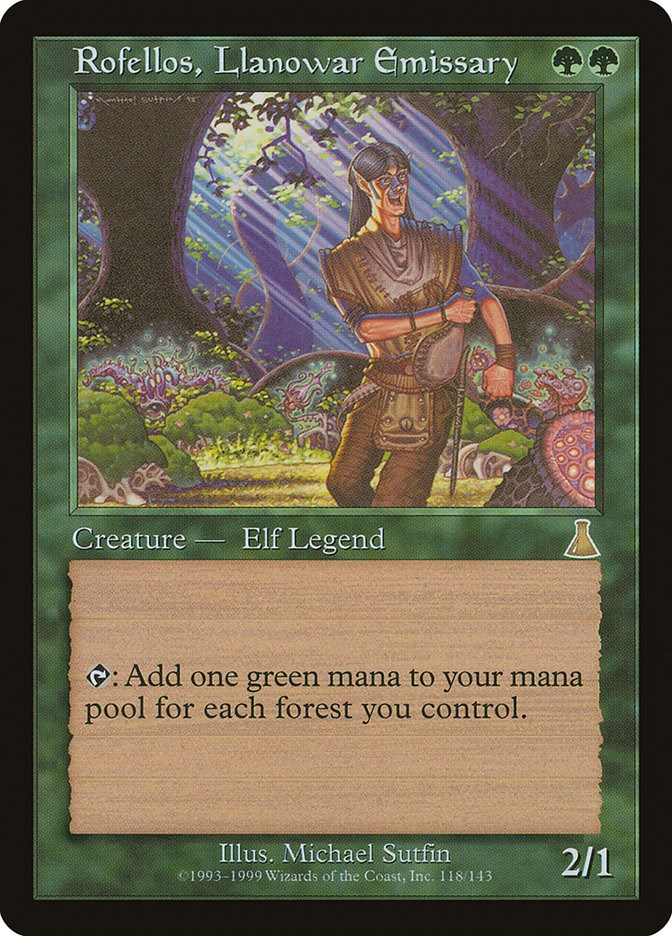 Rofellos, Llanowar Emissary | Local Legends