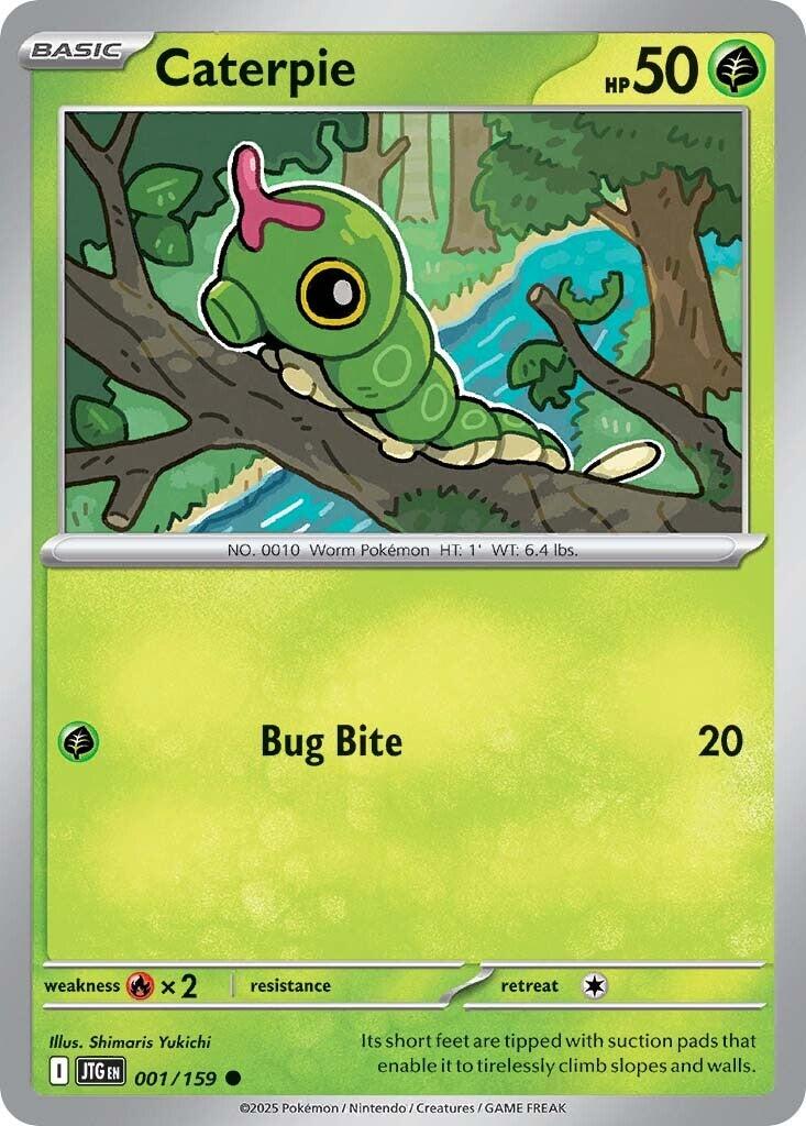 Caterpie (001/159) [Scarlet & Violet: Journey Together] | Local Legends