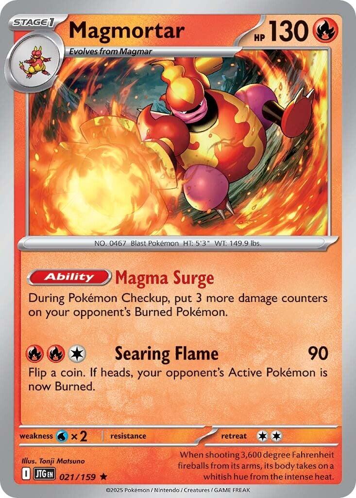 Magmortar (021/159) [Scarlet & Violet: Journey Together] | Local Legends