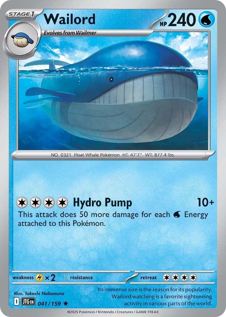 Wailord (041/159) [Scarlet & Violet: Journey Together] | Local Legends