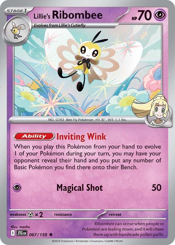 Lillie's Ribombee (067/159) [Scarlet & Violet: Journey Together] | Local Legends