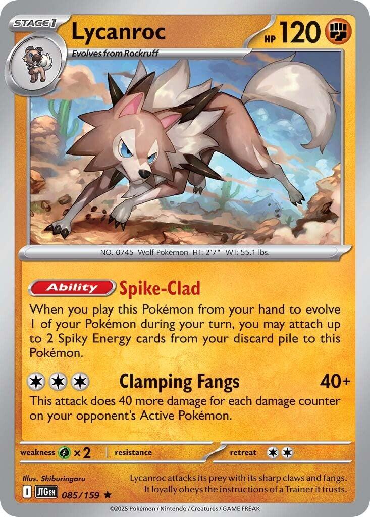 Lycanroc (085/159) [Scarlet & Violet: Journey Together] | Local Legends