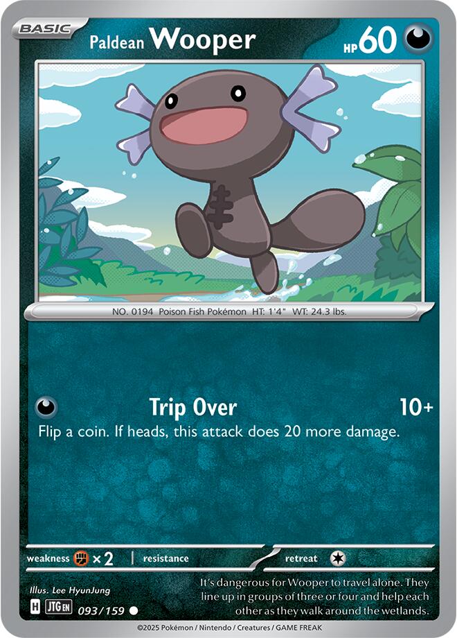 Paldean Wooper (093/159) [Scarlet & Violet: Journey Together] | Local Legends