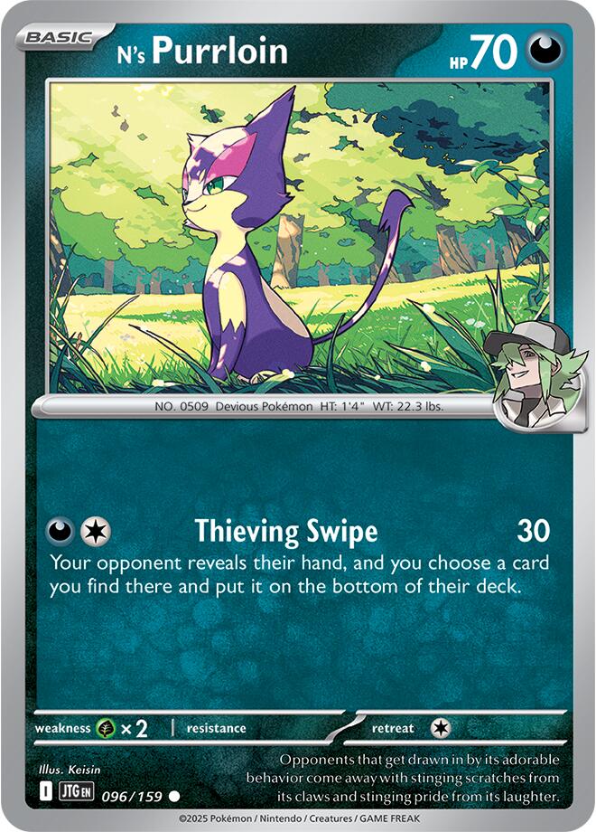 N's Purrloin (096/159) [Scarlet & Violet: Journey Together] | Local Legends