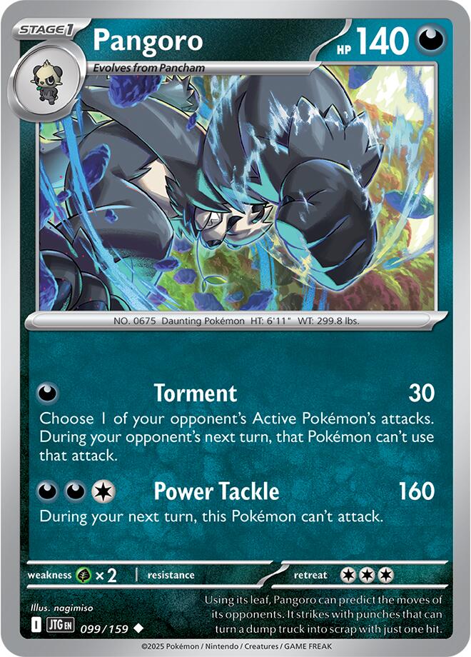 Pangoro (099/159) [Scarlet & Violet: Journey Together] | Local Legends