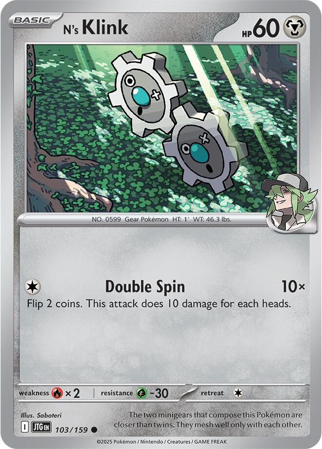 N's Klink (103/159) [Scarlet & Violet: Journey Together] | Local Legends