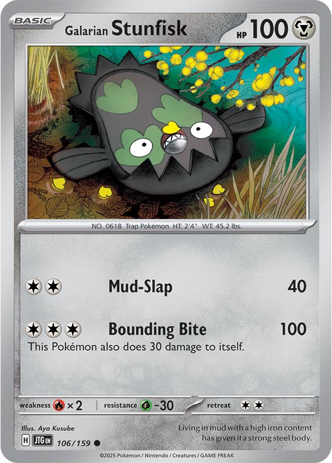 Galarian Stunfisk (106/159) [Scarlet & Violet: Journey Together] | Local Legends