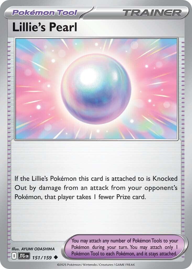 Lillie's Pearl (151/159) [Scarlet & Violet: Journey Together] | Local Legends