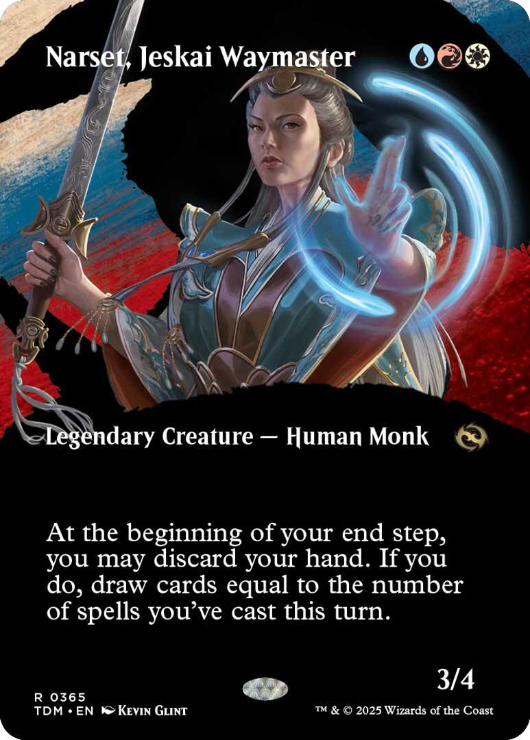Narset, Jeskai Waymaster (Borderless) [Tarkir: Dragonstorm] | Local Legends