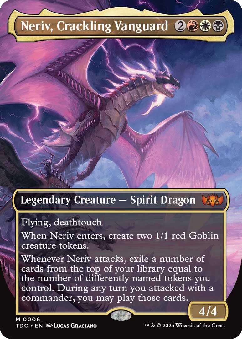 Neriv, Crackling Vanguard (Borderless) | Local Legends