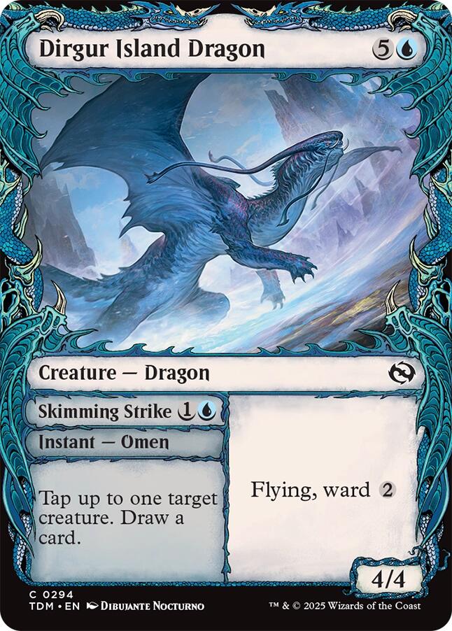 Dirgur Island Dragon (Showcase) [Tarkir: Dragonstorm] | Local Legends