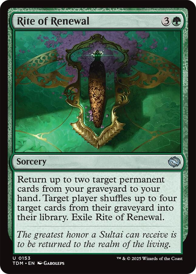 Rite of Renewal | Local Legends