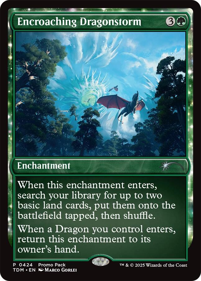 Encroaching Dragonstorm [Tarkir: Dragonstorm Promos] | Local Legends