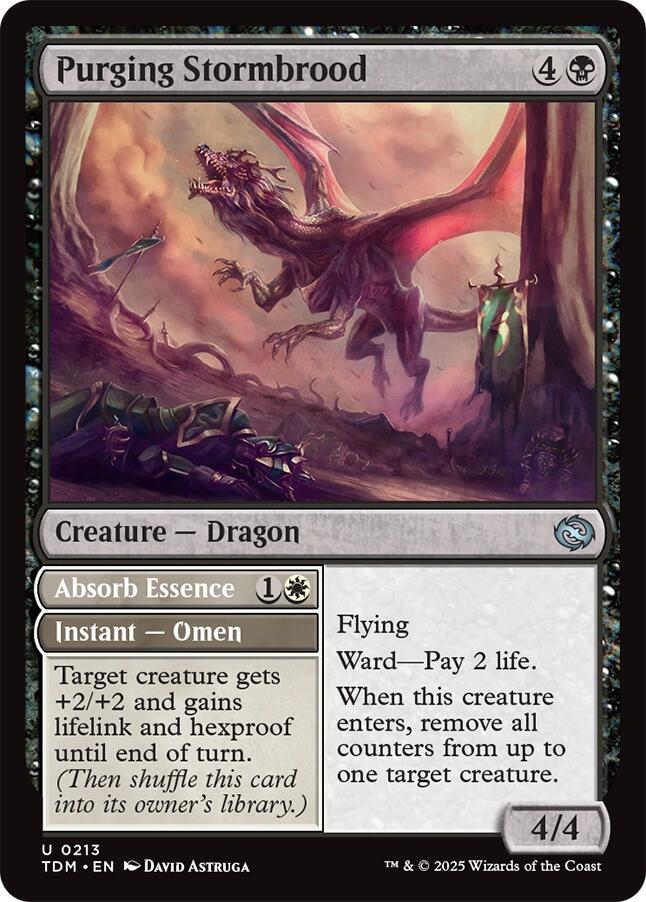 Purging Stormbrood [Tarkir: Dragonstorm] | Local Legends