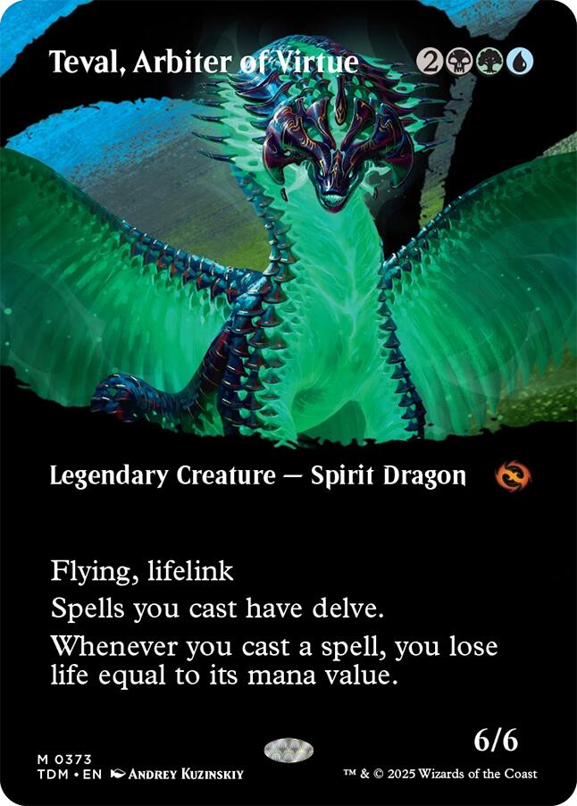 Teval, Arbiter of Virtue (Borderless) | Local Legends