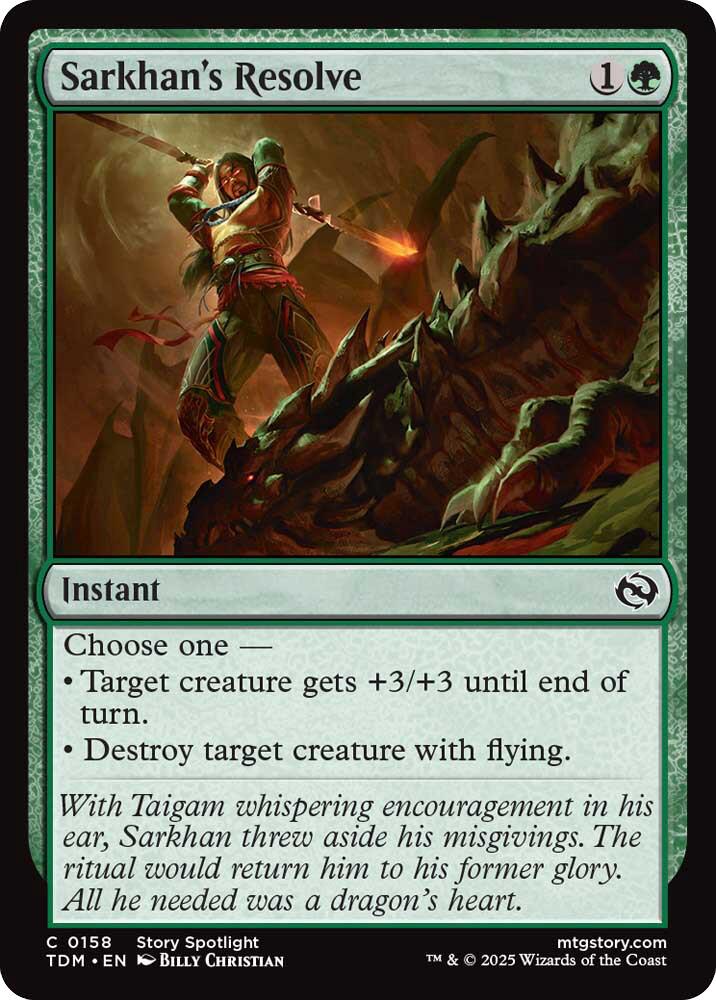 Sarkhan's Resolve | Local Legends