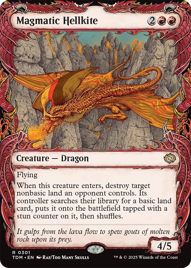 Magmatic Hellkite (Showcase) | Local Legends
