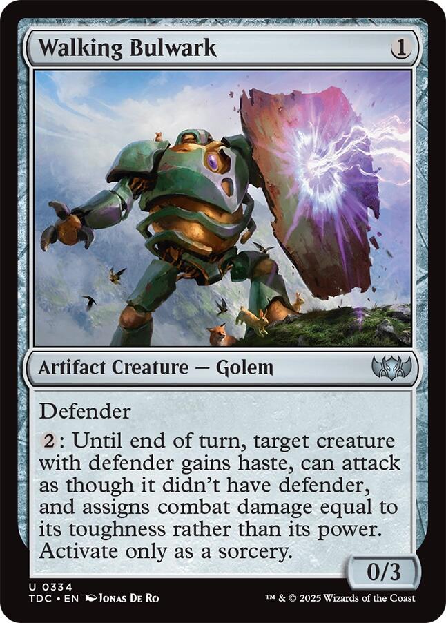 Walking Bulwark [Tarkir: Dragonstorm Commander] | Local Legends