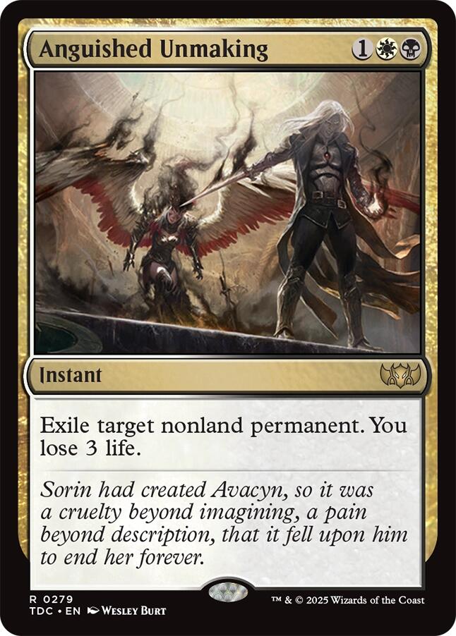 Anguished Unmaking [Tarkir: Dragonstorm Commander] | Local Legends
