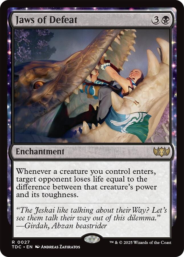 Jaws of Defeat [Tarkir: Dragonstorm Commander] | Local Legends