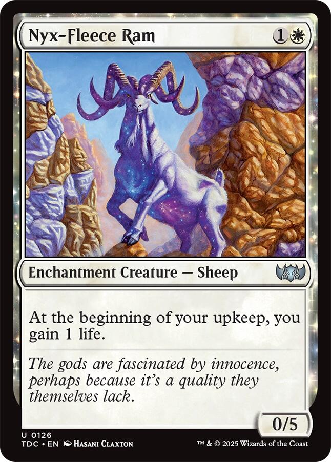 Nyx-Fleece Ram [Tarkir: Dragonstorm Commander] | Local Legends