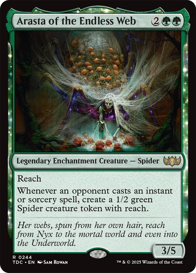 Arasta of the Endless Web [Tarkir: Dragonstorm Commander] | Local Legends