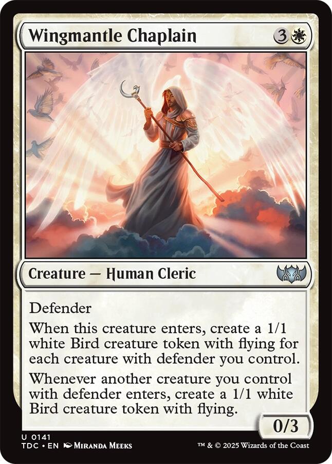 Wingmantle Chaplain [Tarkir: Dragonstorm Commander] | Local Legends