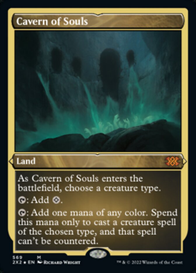 Cavern of Souls (Foil Etched) [Double Masters 2022] | Local Legends
