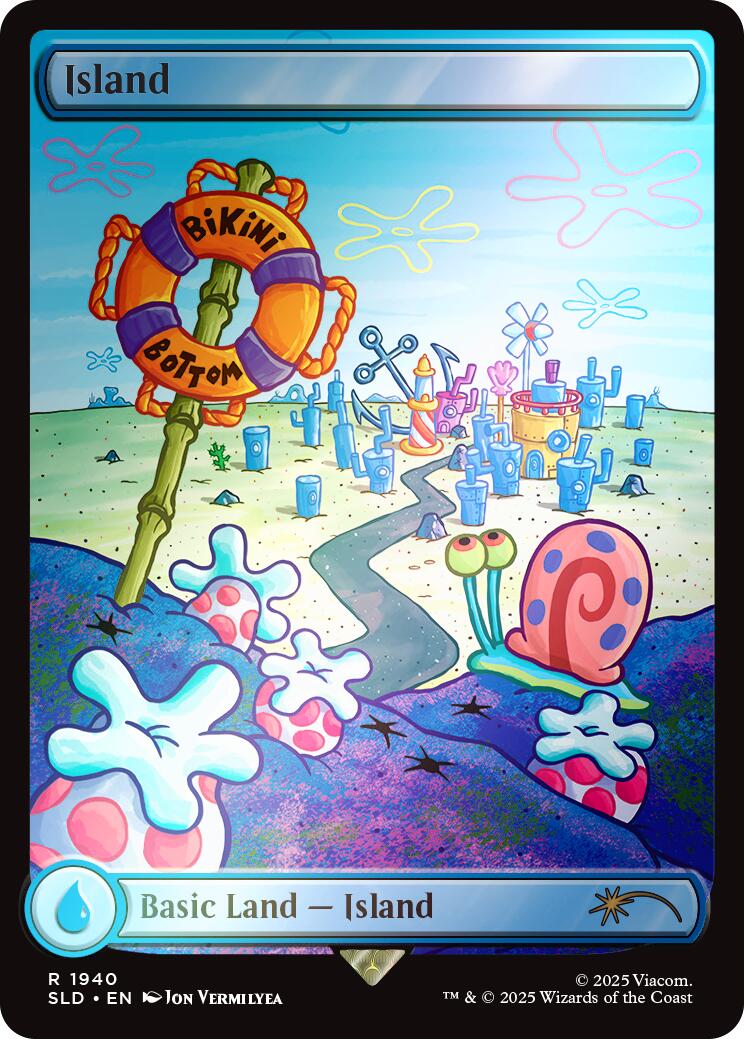 Island (1940) (Rainbow Foil) [Secret Lair Drop Series] | Local Legends