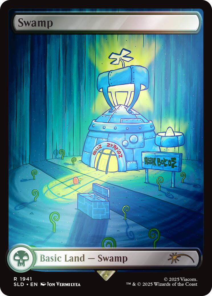 Swamp (1941) (Rainbow Foil) [Secret Lair Drop Series] | Local Legends