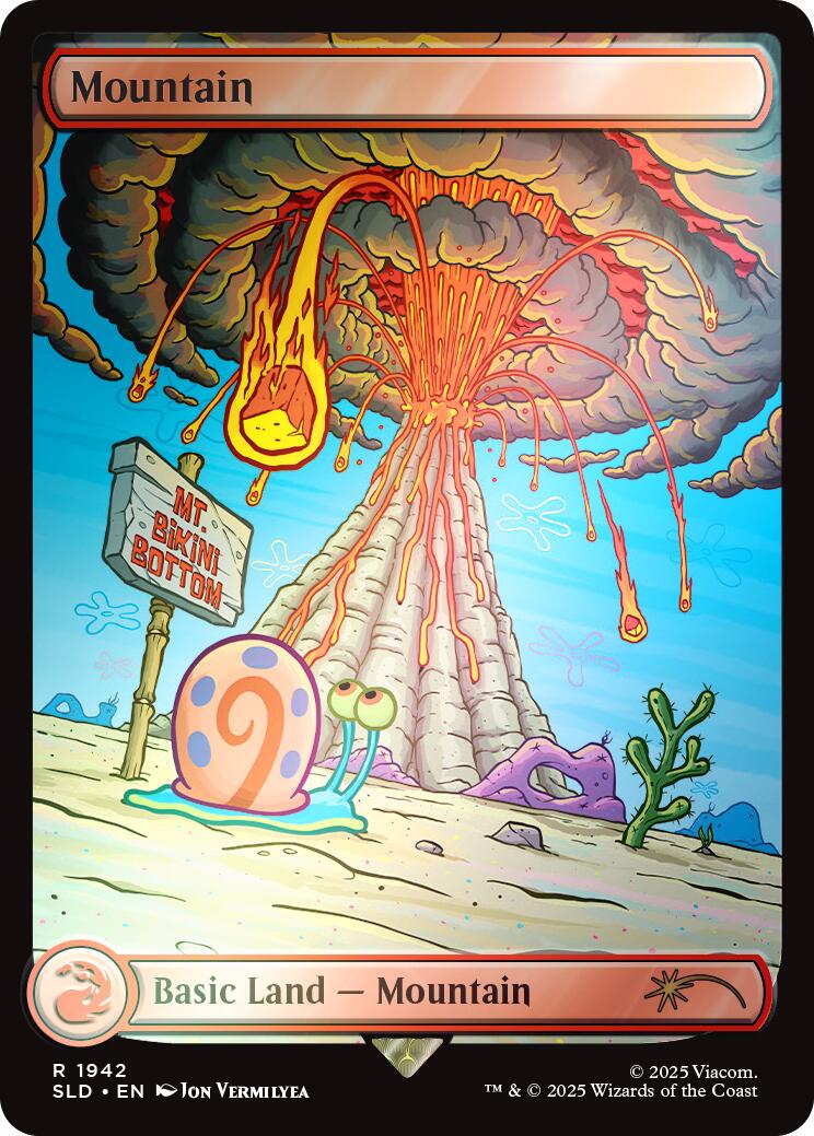Mountain (1942) (Rainbow Foil) [Secret Lair Drop Series] | Local Legends