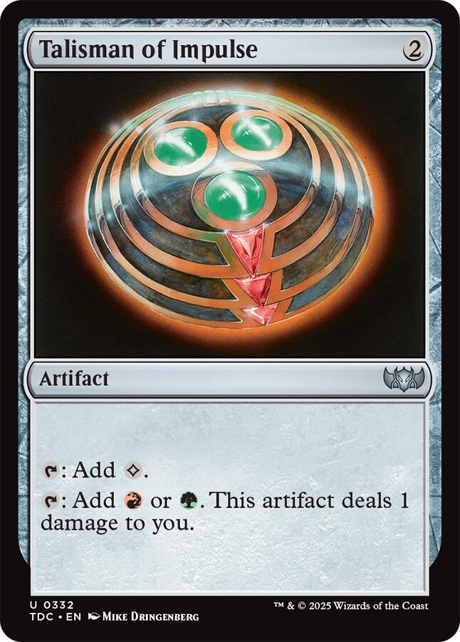 Talisman of Impulse | Local Legends