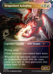 Dragonlord Kolaghan (1972) (Rainbow Foil) [Secret Lair Drop Series] | Local Legends