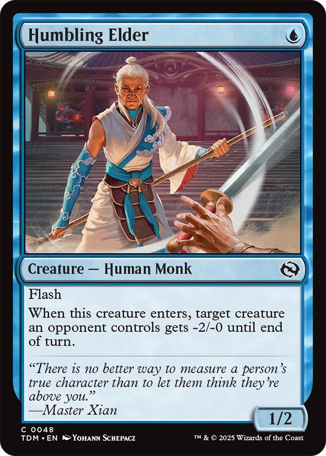 Humbling Elder [Tarkir: Dragonstorm] | Local Legends