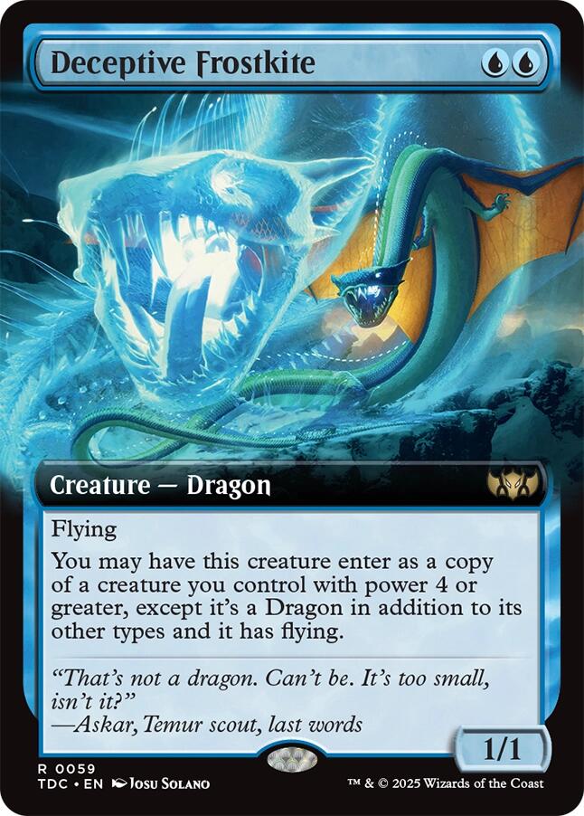 Deceptive Frostkite (Extended Art) | Local Legends