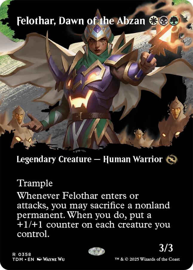 Felothar, Dawn of the Abzan (Borderless) | Local Legends