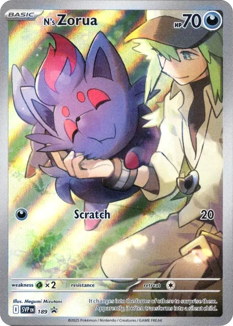 N's Zorua (SVP189) [Scarlet & Violet: Black Star Promos] | Local Legends