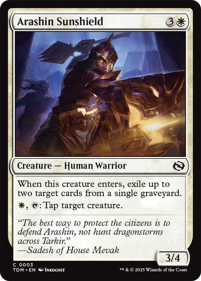 Arashin Sunshield | Local Legends