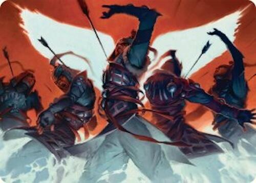 Desperate Measures Art Card (11/54) [Tarkir: Dragonstorm Art Series] | Local Legends