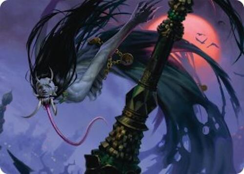 Qarsi Revenant Art Card (12/54) [Tarkir: Dragonstorm Art Series] | Local Legends