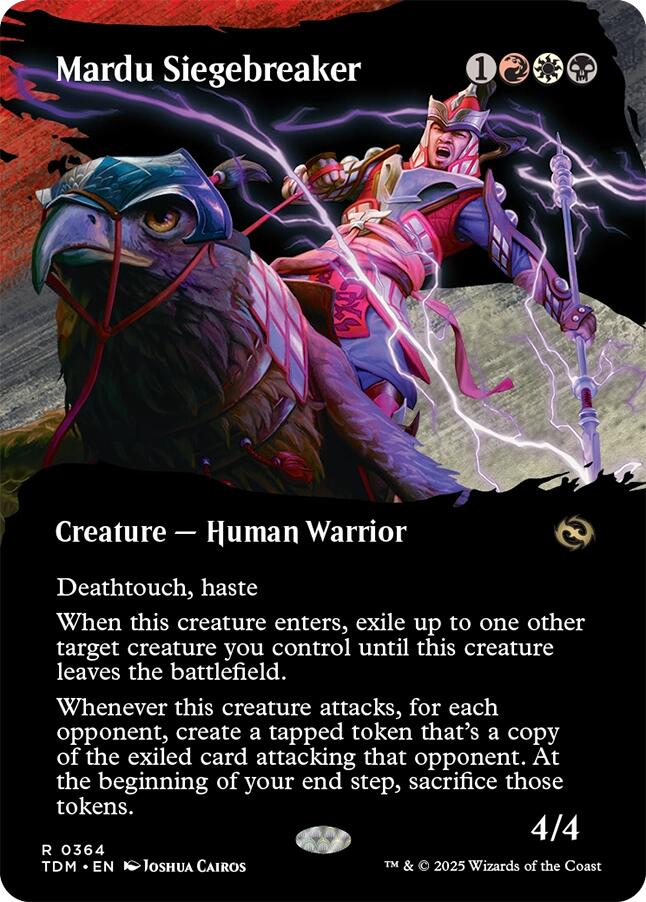 Mardu Siegebreaker (Borderless) | Local Legends