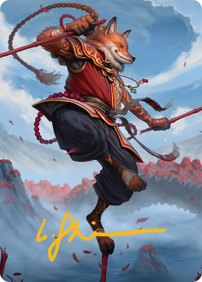 Equilibrium Adept Art Card (16/54) (Gold-Stamped Signature) [Tarkir: Dragonstorm Art Series] | Local Legends