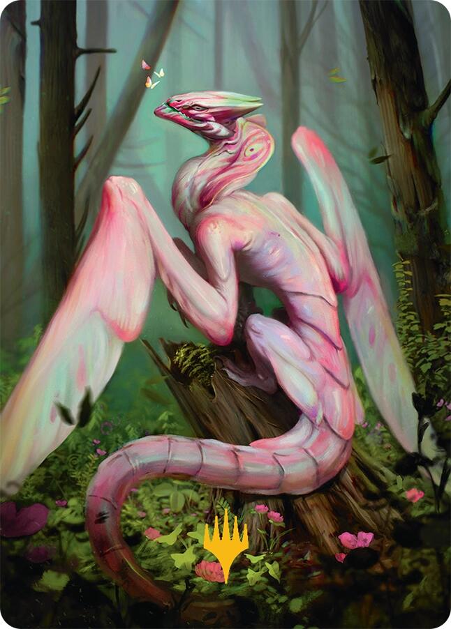 Bloomvine Regent Art Card (46/54) (Gold-Stamped) [Tarkir: Dragonstorm Art Series] | Local Legends