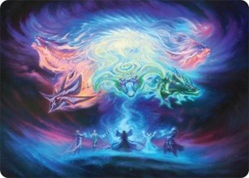 Call the Spirit Dragons Art Card (21/54) [Tarkir: Dragonstorm Art Series] | Local Legends