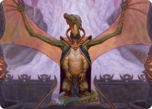 Kheru Goldkeeper Art Card (36/54) [Tarkir: Dragonstorm Art Series] | Local Legends