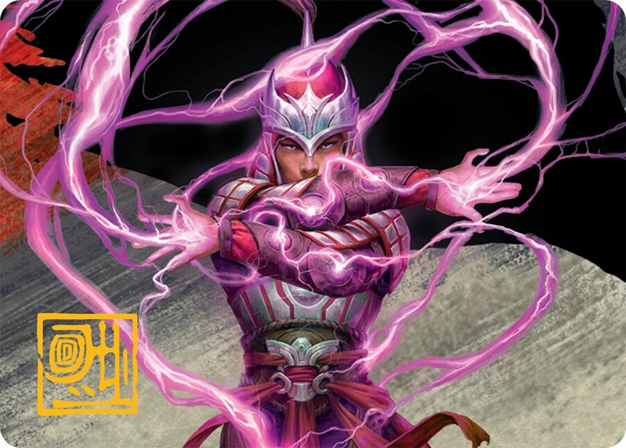 All-Out Assault Art Card (43/54) (Gold-Stamped Signature) [Tarkir: Dragonstorm Art Series] | Local Legends