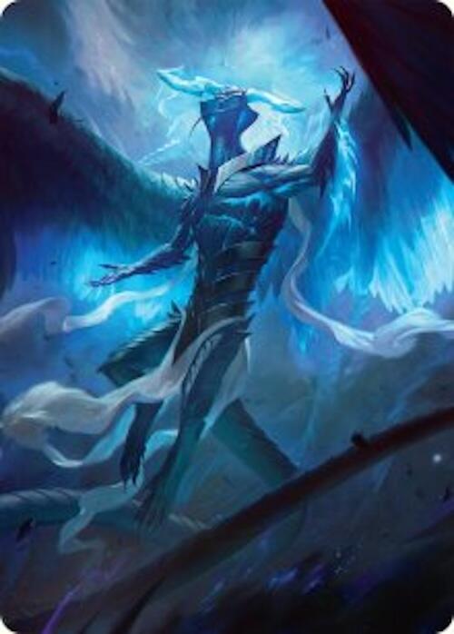 Ugin, Eye of the Storms Art Card (1/54) [Tarkir: Dragonstorm Art Series] | Local Legends